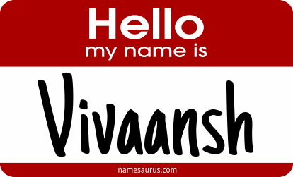Hello my name is Vivaansh png download