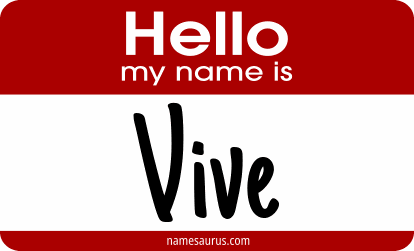 Hello my name is Vive png download