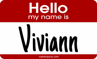 Hello my name is Viviann png download