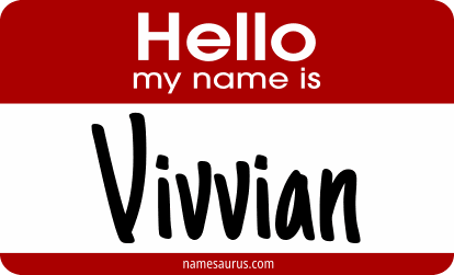 Hello my name is Vivvian png download