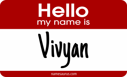 Hello my name is Vivyan png download