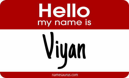 Hello my name is Viyan png download