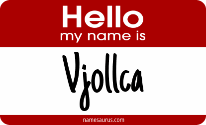 Hello my name is Vjollca png download