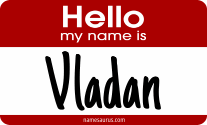 Hello my name is Vladan png download