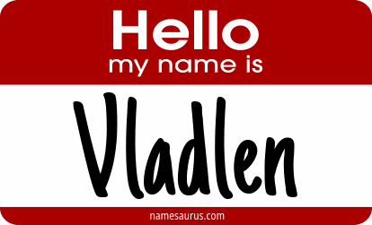 Hello my name is Vladlen png download
