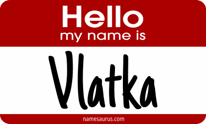 Hello my name is Vlatka png download