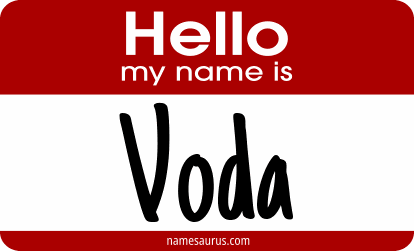 Hello my name is Voda png download