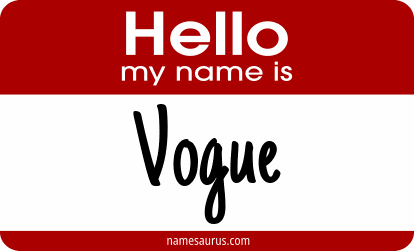 Hello my name is Vogue png download