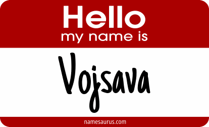 Hello my name is Vojsava png download