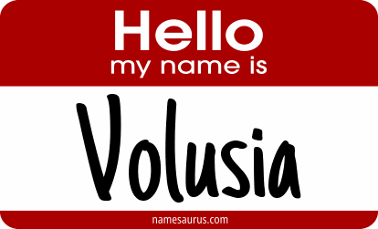 Hello my name is Volusia png download