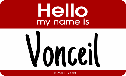Hello my name is Vonceil png download