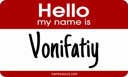 Hello my name is Vonifatiy png download