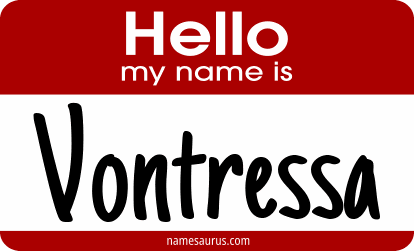 Hello my name is Vontressa png download