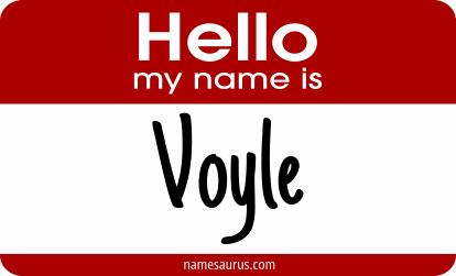 Hello my name is Voyle png download