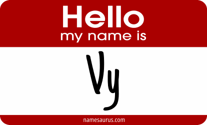 Hello my name is Vy png download