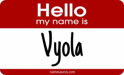 Hello my name is Vyola png download