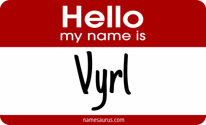 Hello my name is Vyrl png download