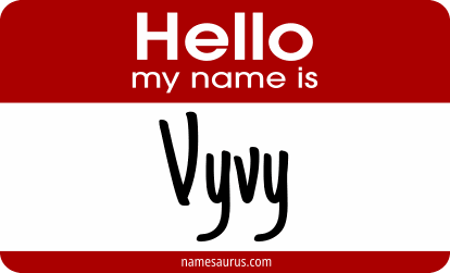 Hello my name is Vyvy png download