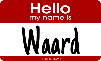 Hello my name is Waard png download