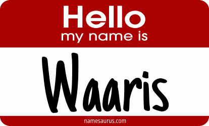 Hello my name is Waaris png download