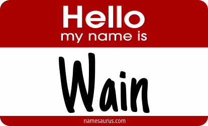Hello my name is Wain png download