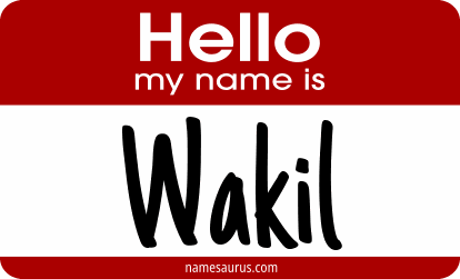 Hello my name is Wakil png download