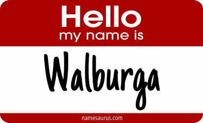 Hello my name is Walburga png download