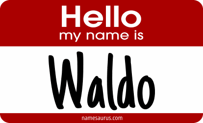 Hello my name is Waldo png download