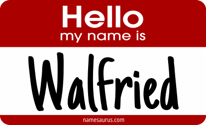 Hello my name is Walfried png download
