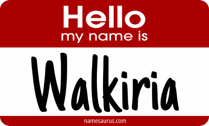 Hello my name is Walkiria png download