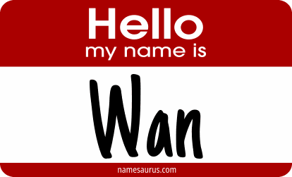 Hello my name is Wan png download