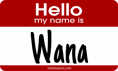 Hello my name is Wana png download