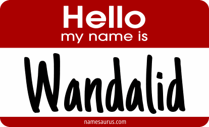Hello my name is Wandalid png download