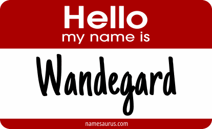 Hello my name is Wandegard png download