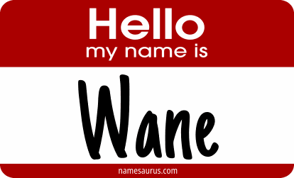 Hello my name is Wane png download