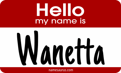 Hello my name is Wanetta png download