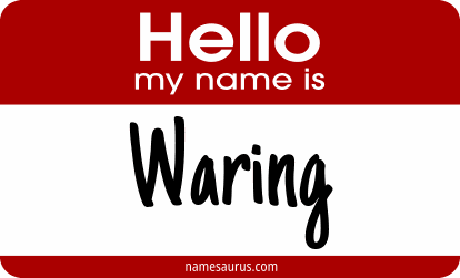 Hello my name is Waring png download