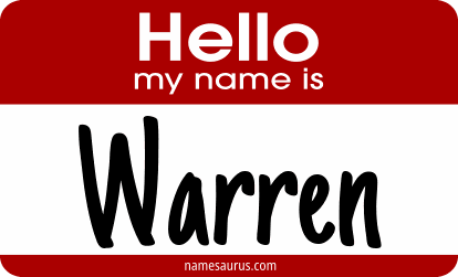 Hello my name is Warren png download