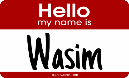 Hello my name is Wasim png download