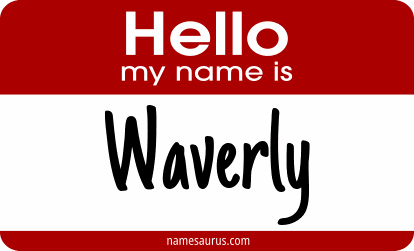 Hello my name is Waverly png download