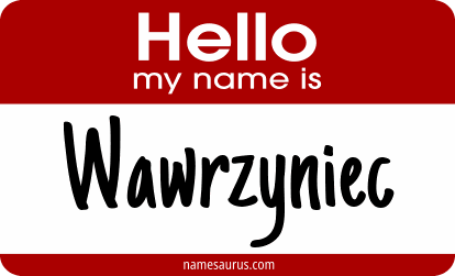 Hello my name is Wawrzyniec png download