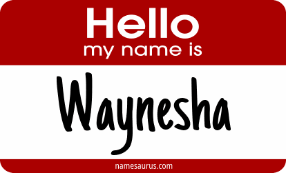 Hello my name is Waynesha png download
