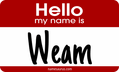 Hello my name is Weam png download