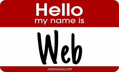 Hello my name is Web png download