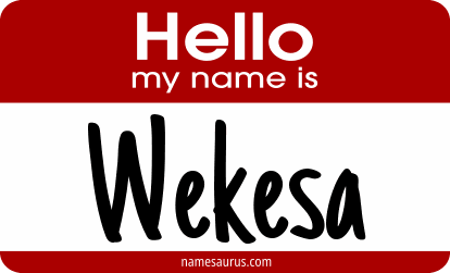 Hello my name is Wekesa png download