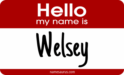 Hello my name is Welsey png download
