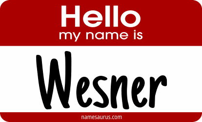 Hello my name is Wesner png download