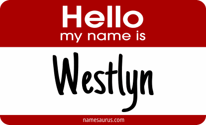Hello my name is Westlyn png download