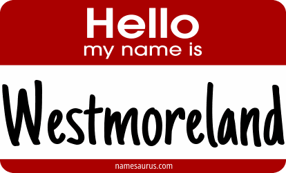 Hello my name is Westmoreland png download