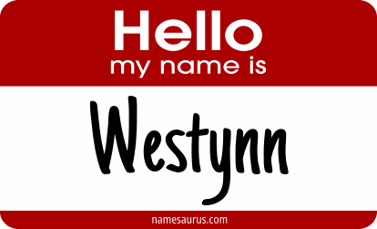 Hello my name is Westynn png download